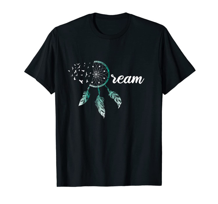 Native Indian American Dreamcatcher Boho Chic Dream Catcher Unisex T-Shirt