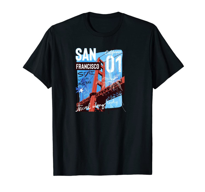 San Francisco California, Golden Gate Bridge San Francisco Unisex T-Shirt