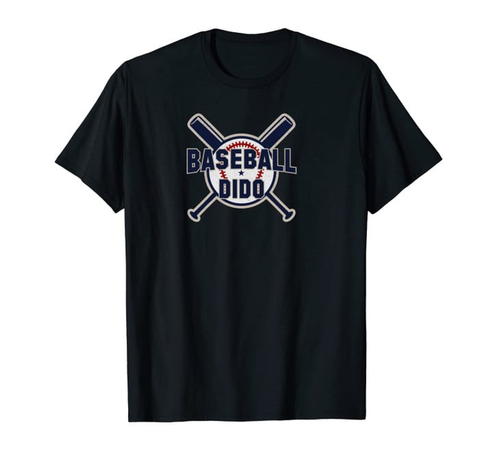 Baseball Dido Softball Papa Funny Father's Day Gift Grandpa Unisex T-Shirt