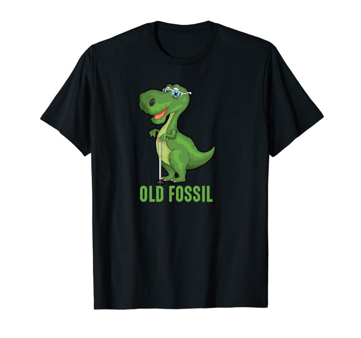 Cute Old Fossil | Funny T-Rex Dinosaur Paleontology Gift Unisex T-Shirt