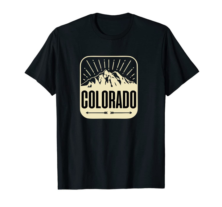 Colorado Retro Vintage Hiking Mountains Gift Unisex T-Shirt