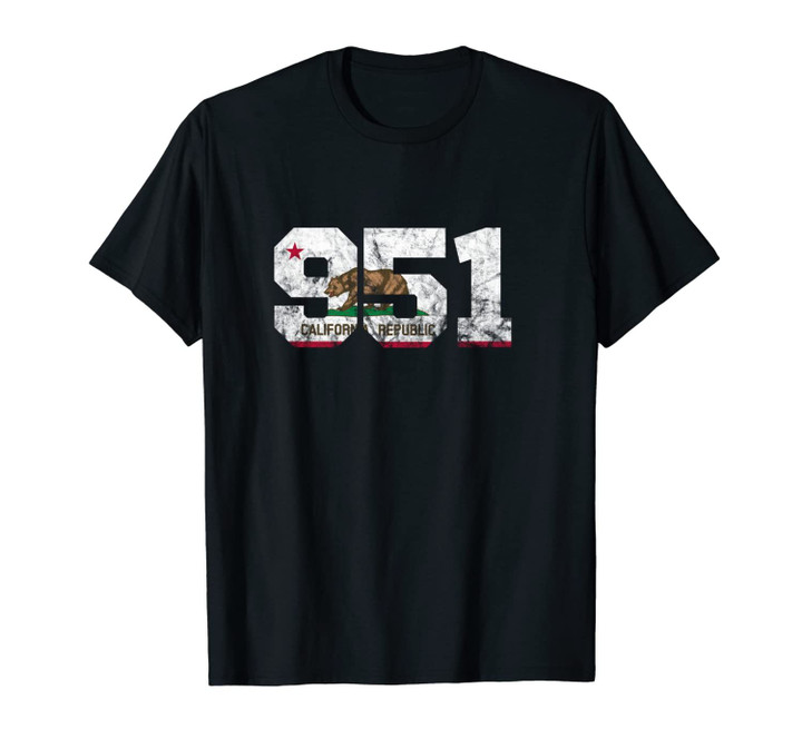Area Code 951 Unisex T-Shirt - California