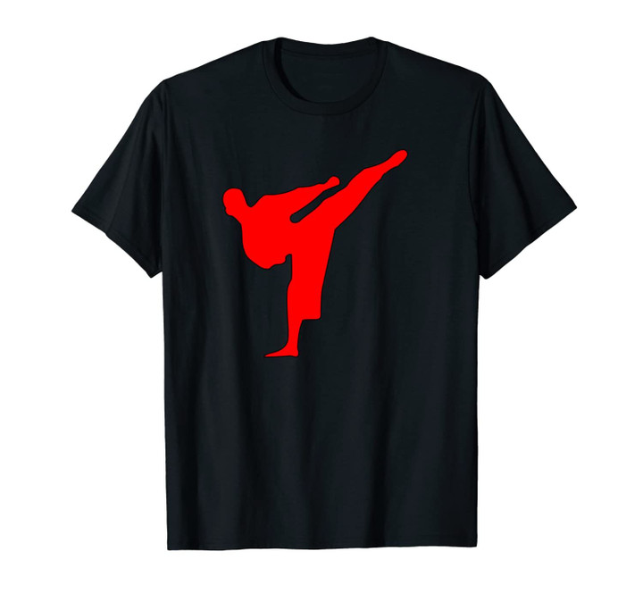 Karate Kick Martial Arts Unisex T-Shirt