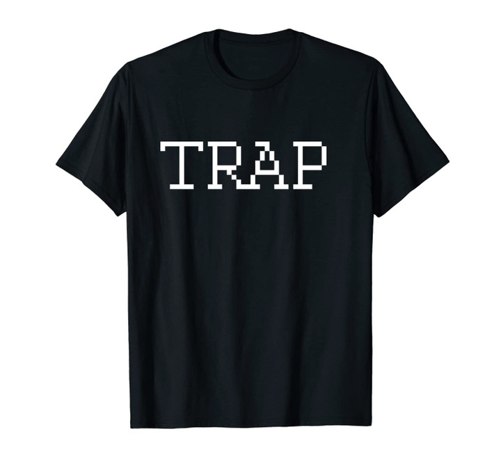 TRAP design text that says TRAP Retro Gaming Anime Manga Unisex T-Shirt