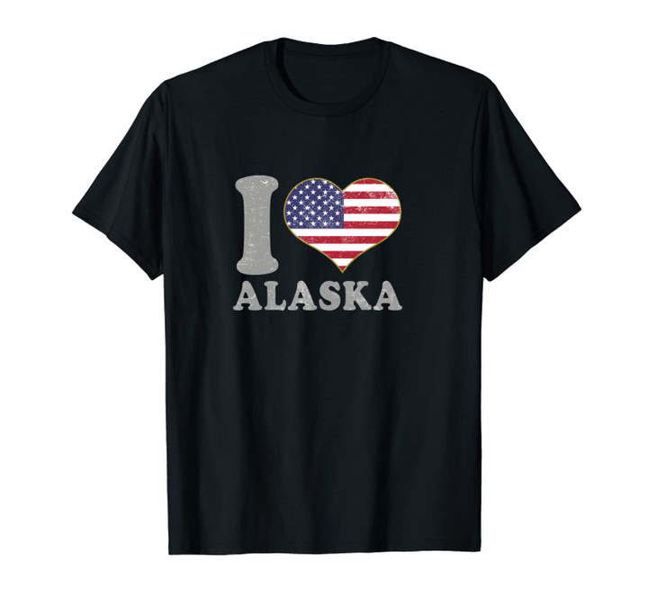 Alaska Hooded Sweatshirt Clothing State Pride Fishing Hiking