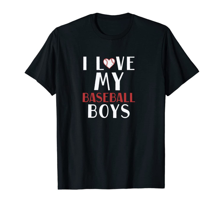 I Love My Baseball Boys Unisex T-Shirt