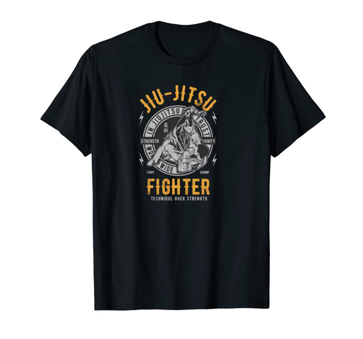Jiu Jitsu MMA Mixed Martial Arts Vintage Distressed Style Unisex T-Shirt