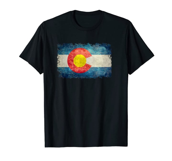 Colorado State Flag Vintage Shirt