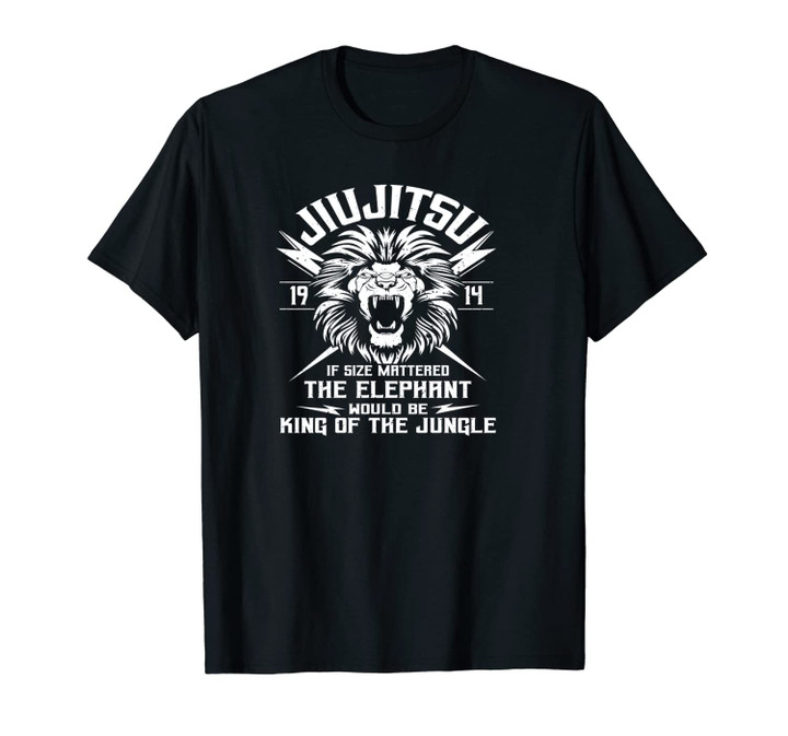 Angry Lion - Brazilian Jiu-Jitsu, MMA, BJJ Gift Unisex T-Shirt