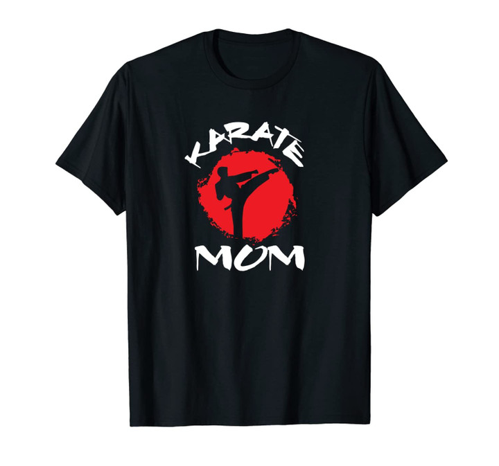 Karate Mom Vintage Martial Art Self and Defense Mother's Day Unisex T-Shirt