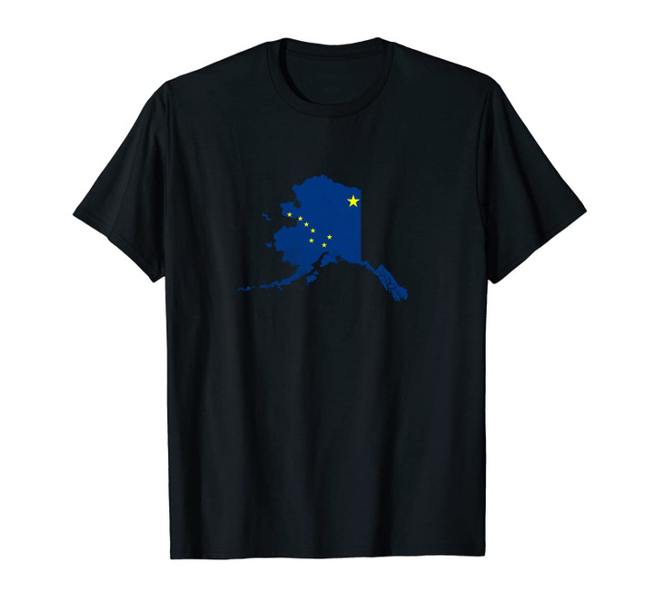 Alaska USA State Love Cool Vintage Design Unisex T-Shirt