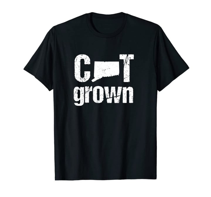 Connecticut Vintage CT State Grown Home Gift Unisex T-Shirt