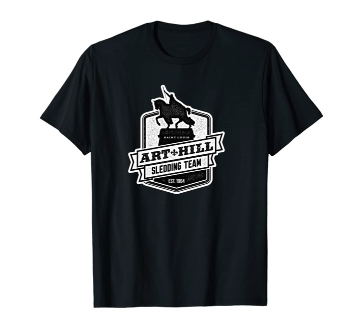 Art Hill Sledding Team - Great St. Louis Gift Unisex T-Shirt