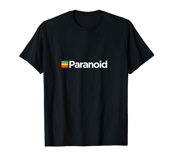 Paranoid - Aesthetic Vintage Vaporwave Fashion Unisex T-Shirt
