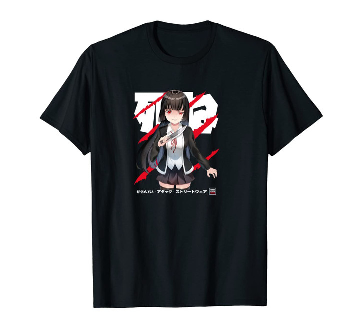 Yandere Kawaii Japanese Anime Unisex T-Shirt