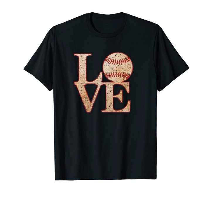 Vintage Distressed Love Baseball Mom Ladies Tailgate Unisex T-Shirt