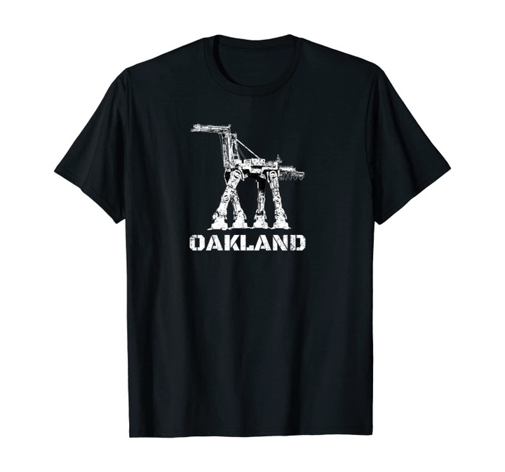 The Town Crane Robot - Oakland California Unisex T-Shirt