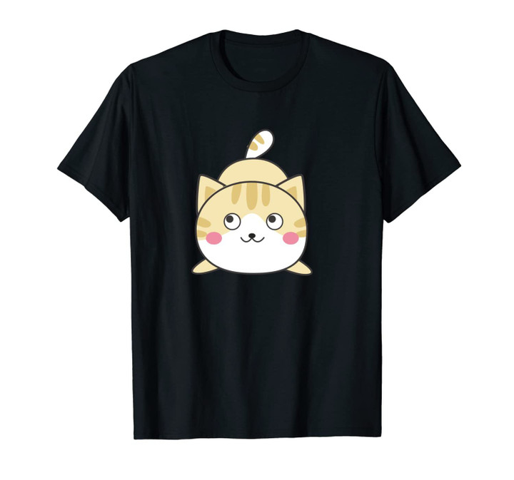 Kawaii Cat Gift - Otaku Anime Gift - Playful Chibi Cat Unisex T-Shirt