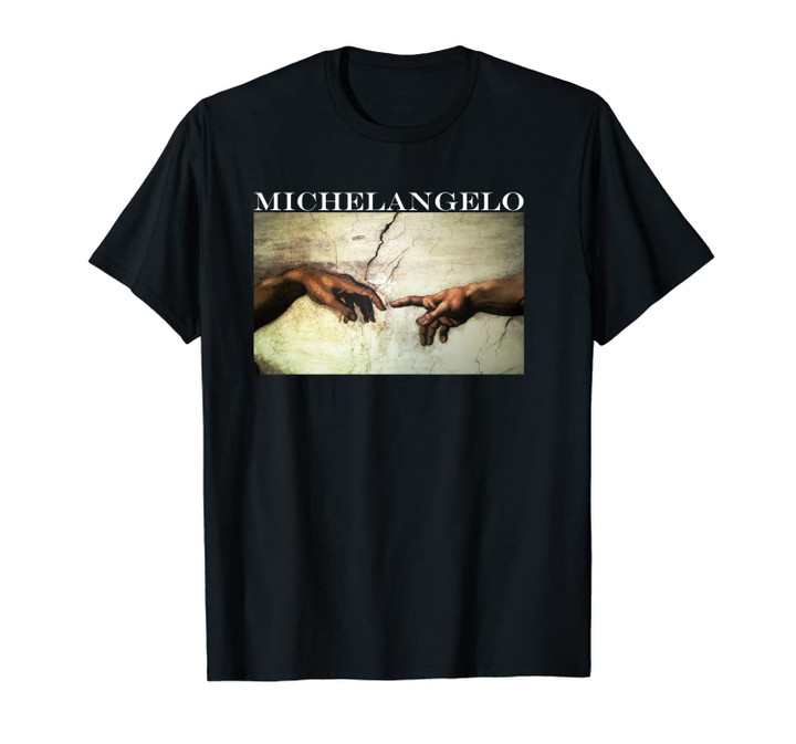 Michelangelo Art Unisex T-Shirt - Creation of Adam