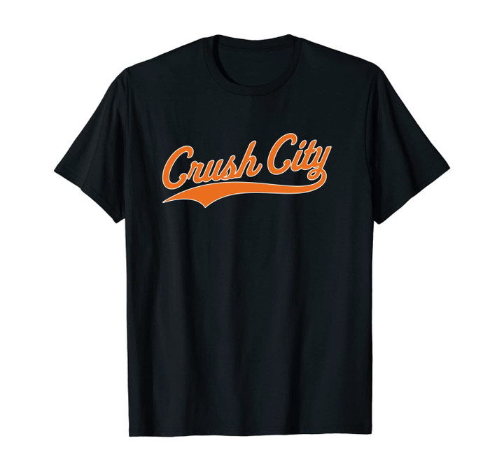 Crush City | Vintage Houston Baseball H-Town Texas Gift Unisex T-Shirt