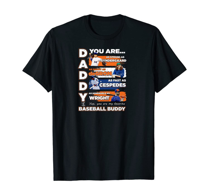 Yoenis Cespedes Mets - Daddy You Are Baseball Buddy Unisex T-Shirt