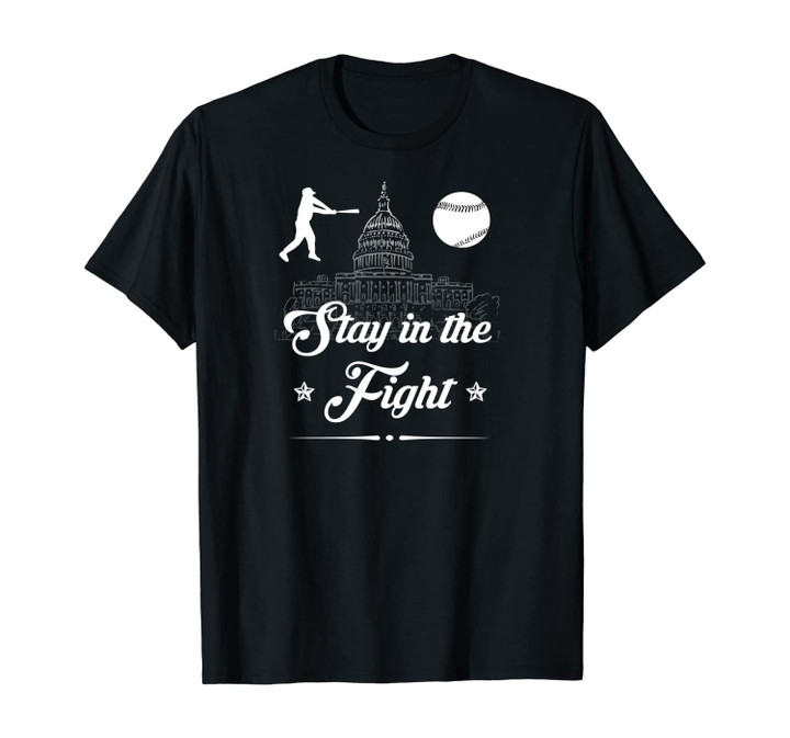 Stay in the Fight (Washington DC Baseball Fan) Unisex T-Shirt