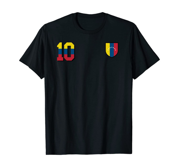 Retro Venezuela Soccer or Football Design for Futbol Fans Unisex T-Shirt
