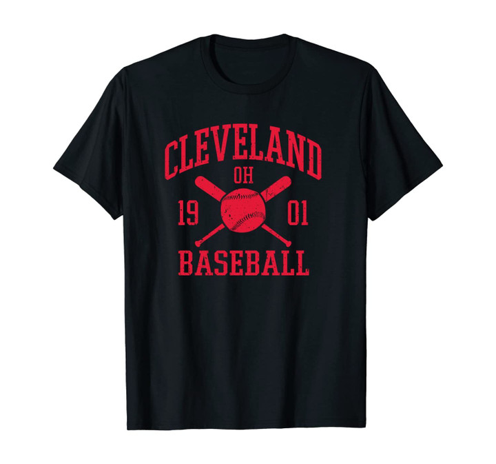 Cleveland Baseball | Vintage Ohio CLE Retro Gift Unisex T-Shirt