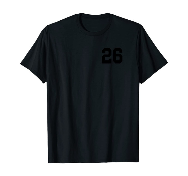 Fan of 26 Baseball Basketball Softball Football Player Unisex T-Shirt