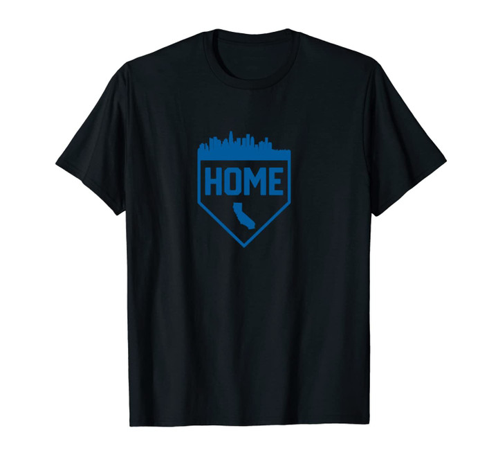 Los Angeles Baseball is Home City Skyline Unisex T-Shirt