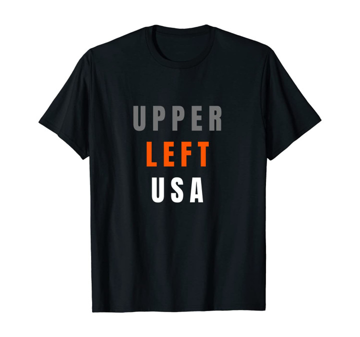 Upper Left USA T Shirt PNW Pacific Northwest tee, T-Shirt, Hoodie, Sweatshirt, Tank Top