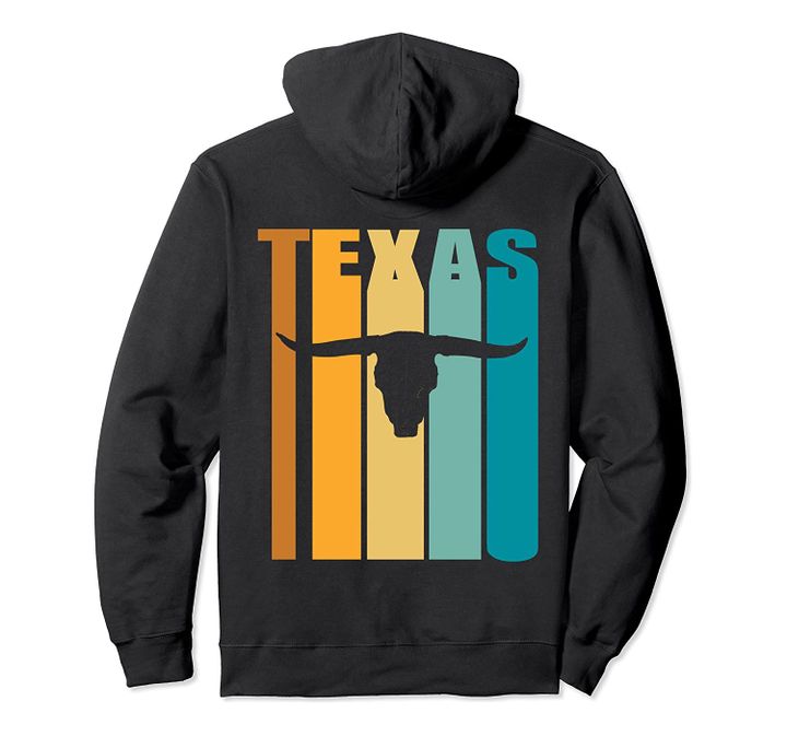 Retro 70s Vintage Texas Longhorn Hoodie, T-Shirt, Sweatshirt