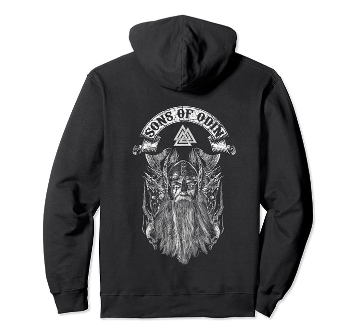 Vikings Rise-Sons Of Odin-And Hugin And Munin Hoodie Gift T-Shirt, Sweatshirt