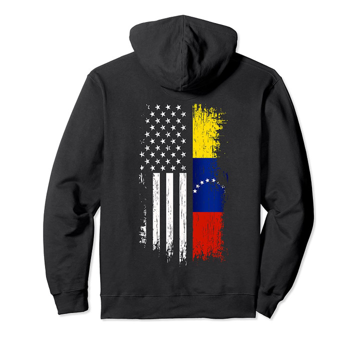 Venezuelan American Flag Hoodie - Pride Venezuela Hoodies, T-Shirt, Sweatshirt