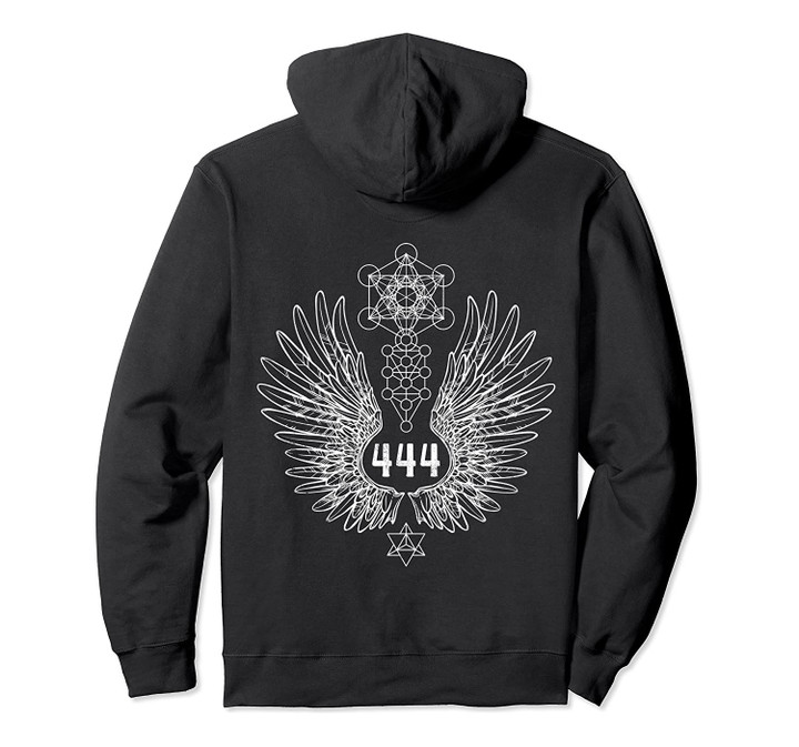 Angel Number 444 Sacred Geometry Healing Pullover Hoodie, T-Shirt, Sweatshirt