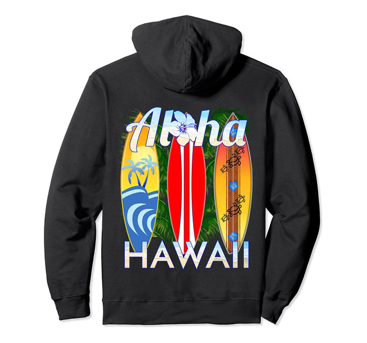 Hawaiian Islands Aloha Hawaii Surf Pullover Hoodie, T-Shirt, Sweatshirt
