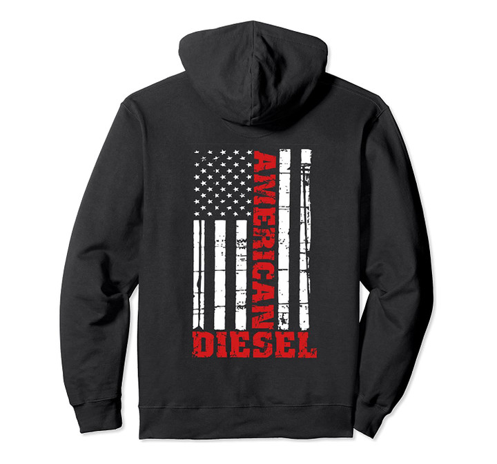 American Diesel Flag Hoodie Sweatshirt Truck Turbo Brothers, T-Shirt, Sweatshirt