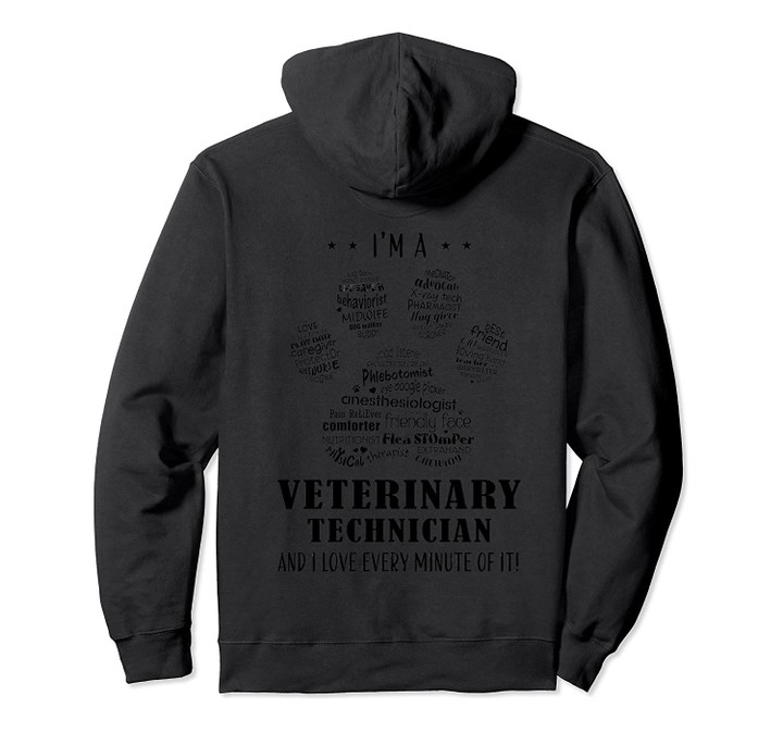 Vet tech Hoodie , I Am A Veterinary Technician And I Love, T-Shirt, Sweatshirt