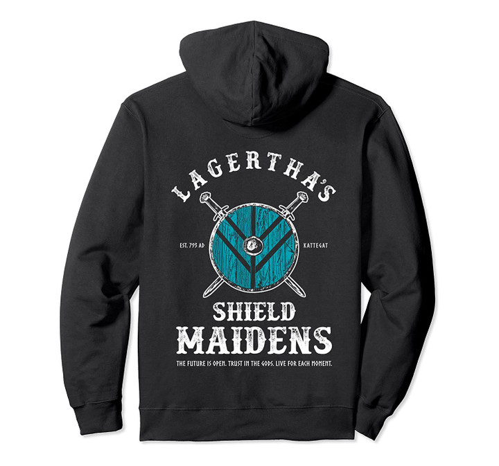 Lagertha's Shield Maidens - Viking Warrior Shieldmaiden Pullover Hoodie, T-Shirt, Sweatshirt