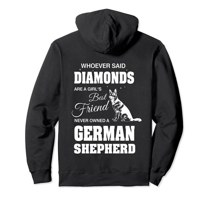 German Shepherd Woman Ladies Hoodie, T-Shirt, Sweatshirt