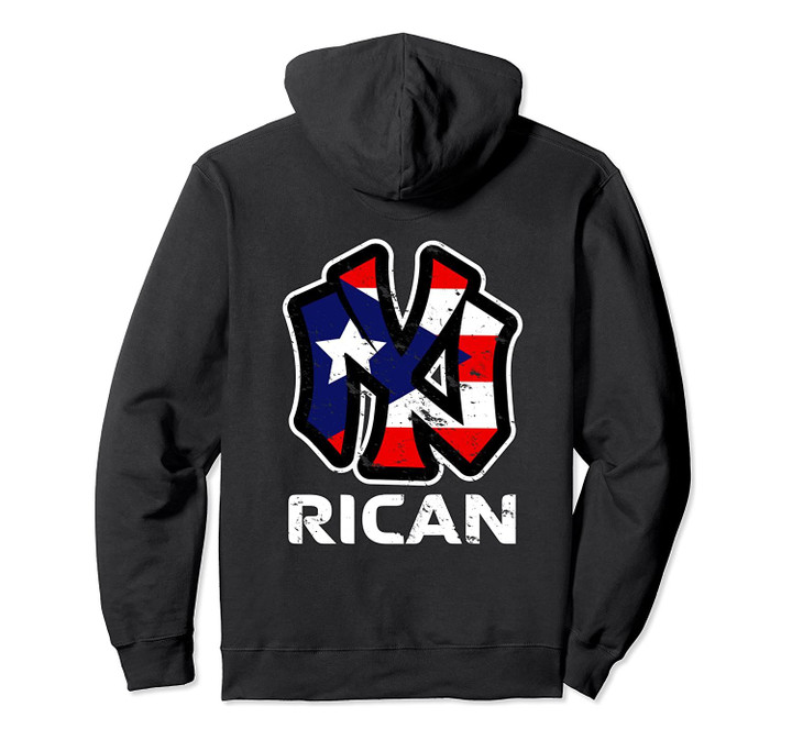 Proud Nuyorican Puerto Rico Pullover Hoodie, T-Shirt, Sweatshirt