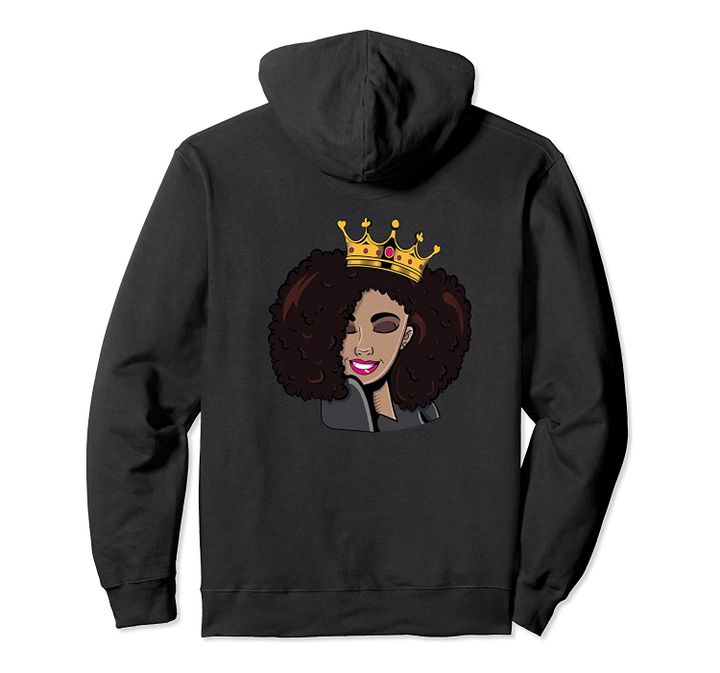Black Queen African American Birthday Gift Hoodie Pullover Hoodie, T-Shirt, Sweatshirt