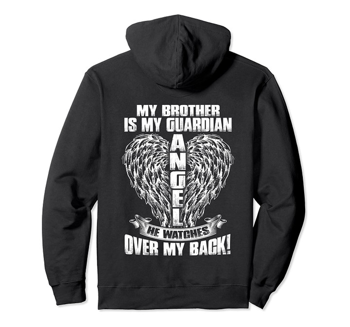 Memorial Gift for T-Shirt Loss of Brother, Brother in Heaven Pullover Hoodie, T-Shirt, Sweatshirt