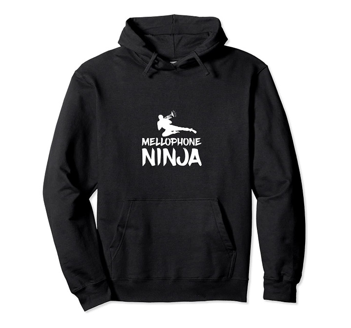 Mellophone Ninja Marching Band Camp Funny Matching Hoodie, T-Shirt, Sweatshirt