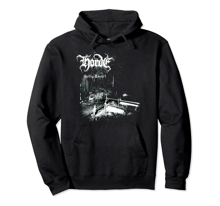 Horde Hellig Usvart Black Metal Christian Unblack Pullover Hoodie, T-Shirt, Sweatshirt