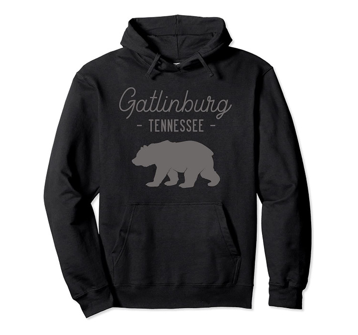 Gatlinburg Tennessee Bear Souvenir Retro Family Vacation Pullover Hoodie, T-Shirt, Sweatshirt