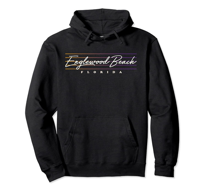 Englewood Beach Hoodie Retro Style Florida Shirt, T-Shirt, Sweatshirt
