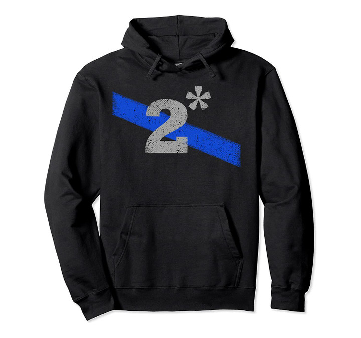 Two Asterisk Thin Blue Line K9 Handler Hoodie, T-Shirt, Sweatshirt