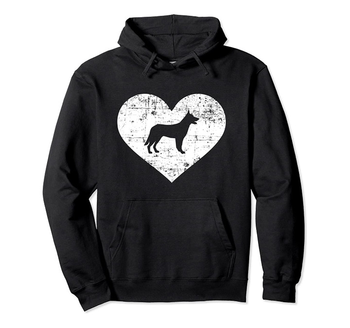 German Shepherd heart Pullover Hoodie, T-Shirt, Sweatshirt