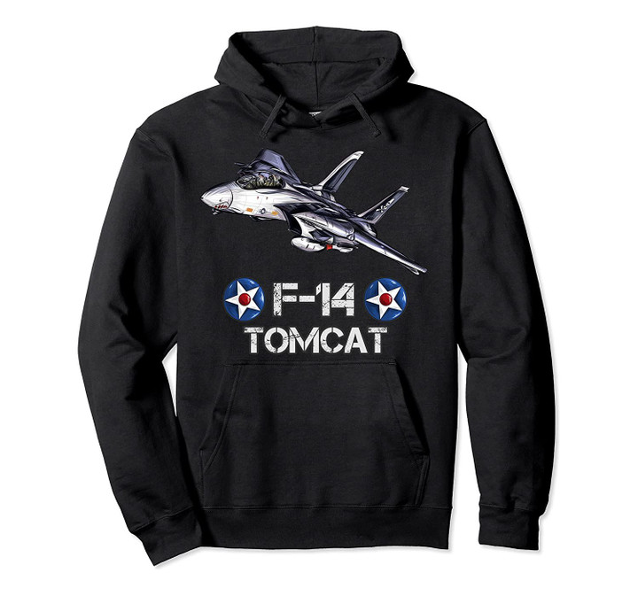 Vintage F-14 Tomcat Fighter Jet Military Aviation gift Pullover Hoodie, T-Shirt, Sweatshirt